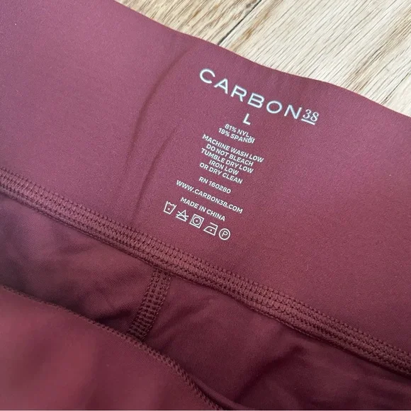 carbon38 tanjung‎ sayang crochet legging mauve womens 7/8 - Picture 6 of 8